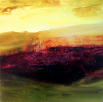 The Dark Beneath 3, oil on canvas, 60 x 60cm